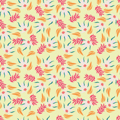 Fototapeta na wymiar Background of floral pattern vector