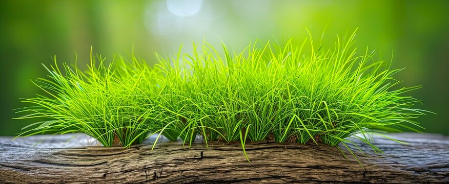 green grass on the ground HD 8K wallpaper Stock Photographic Image