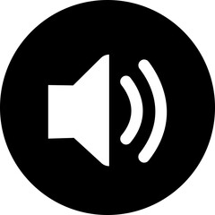 Speaker vector icon. Mail Icon Symbols vector. symbol for web site Computer and mobile vector. Audio speaker volume, Advertising and distribution with editable stroke, on transparent background.