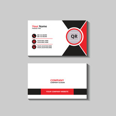 Fototapeta na wymiar style modern business card design