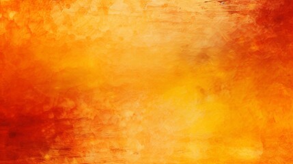 Yellow burnt orange red fiery golden brown black abstract background for design. Color gradient. Rough, grain, noise. Colorful bright spots. 4k, high detailed, full ultra HD, High resolution