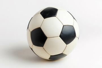 Naklejka premium Image of a soccer ball on a white isolated background