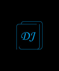 DJ Latter Logo Design