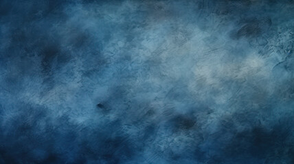 Obraz na płótnie Canvas Dark Azure Elegance, Blue and Black Paper Texture