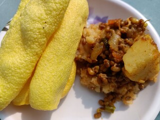 Yellow pipe fryums for food, aloo ponga,fryums pasta pasta, fryum, food, Fried and Spicy Tasty yellow salted pipe, Salted Refill, Most famous and delicious wheat flour Snacks or Fryums, Frymus snack