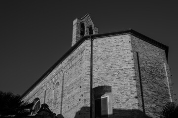 Acquaviva Picena, Marche, Italy. Church of San Rocco