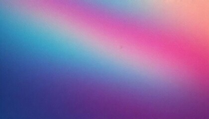 Obraz premium Blue and pink grainy gradient background.