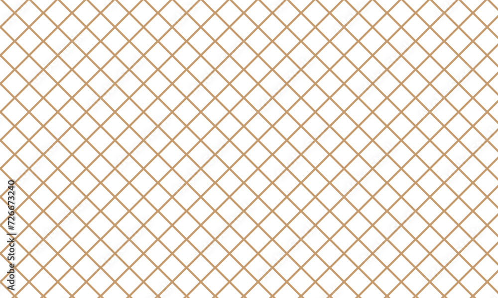 Poster abstract repeatable seamless brown diagonal cross line pattern.
