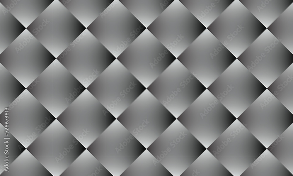 Poster abstract repeatable seamless black white gradient rectangle pattern art.