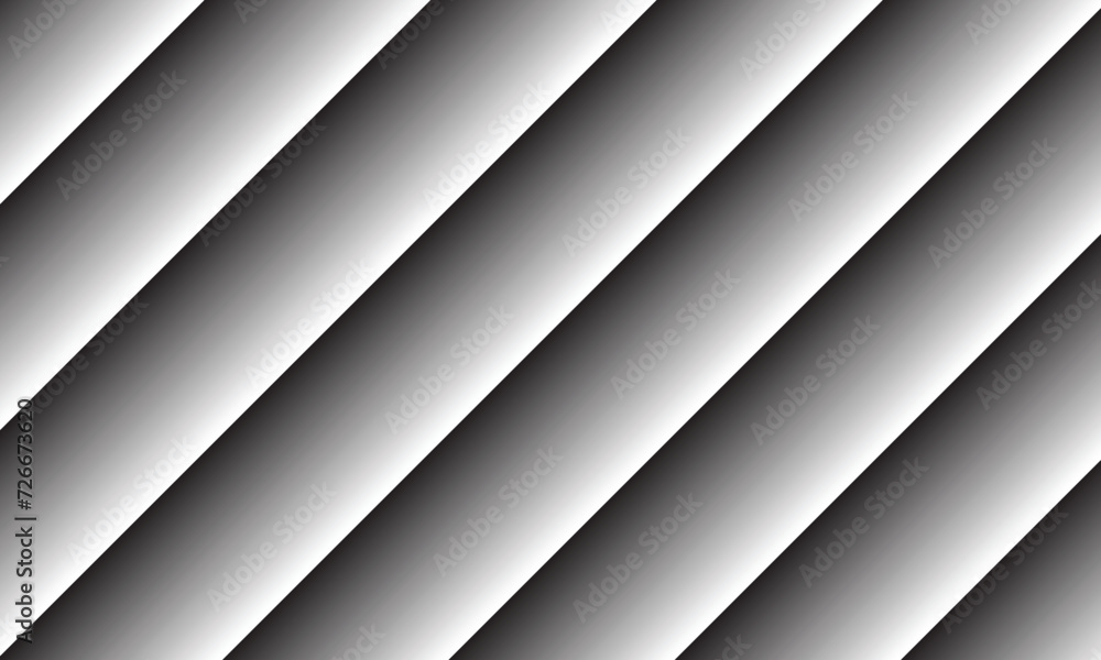 Aufkleber abstract repeatable seamless black white gradient diagonal line pattern art.
