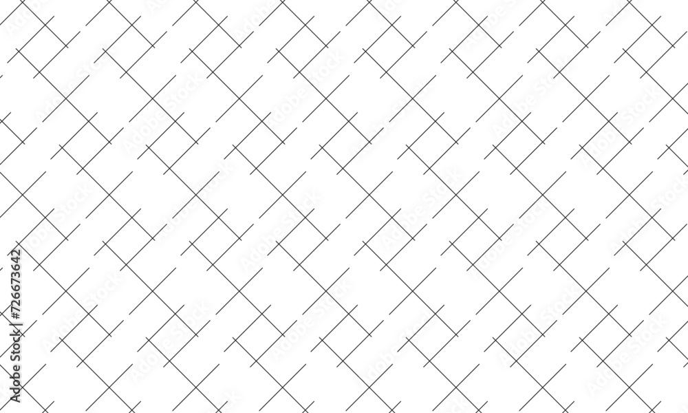 Poster abstract repeatable seamless black thin line diagonal pattern.