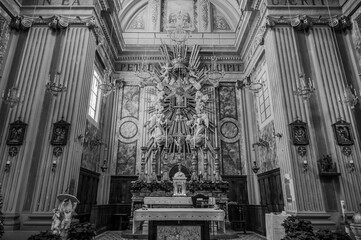 Acquaviva Picena, Marche, Italy. Mother Church of San Nicolò