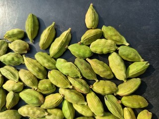 cardamom pods in a bowl