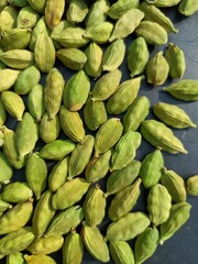cardamom pods background is also known as elaichi 