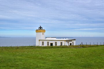 Duncansby Head Lighthouse, Scotland, United Kingdom, travel Europe