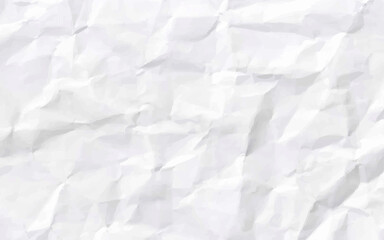 Paper texture Crumpled White.Top view.