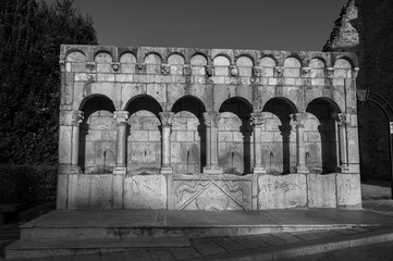 Isernia, Molise. The Fraternal Fountain.