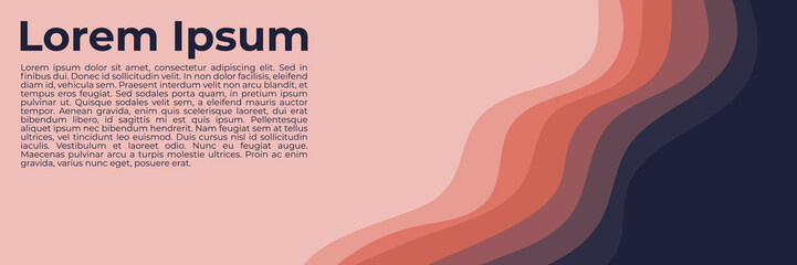 abstract swirl wave pattern background vector illustration good for web banner, ads banner, booklet, wallpaper, background template, and advertising	