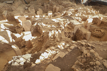 Gobeklitepe in Sanliurfa - Turkey. The Oldest Temple of the World. Gobekli Tepe is a UNESCO World...