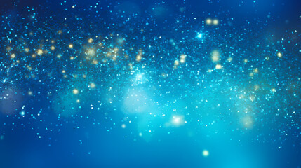 Mysterious star themed gradient background with countless twinkling stars