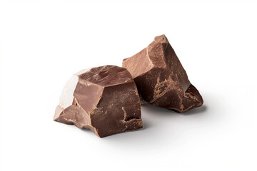 Delicious pieces of chocolate rocks for your melty dessert