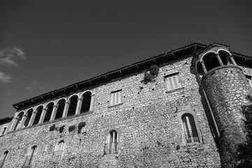 Macchia d'Isernia. Baronial castle D'Alena