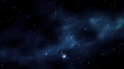 Naklejka premium Countless stars twinkle in the night sky