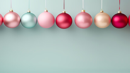Luxurious shiny Christmas ball decoration, Christmas and New Year ornaments background