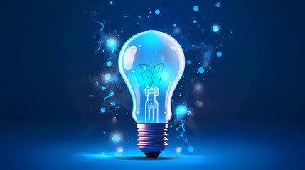 technology lightbulb visual representation for the Startup and Innovation Monitor