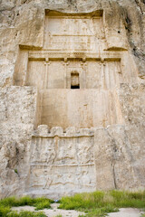 Iran ancient Pasargadae on a sunny spring day.