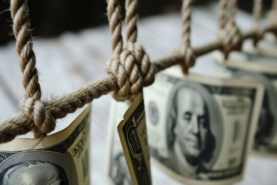 bussinessman and money ,crypto currency and arbitrage