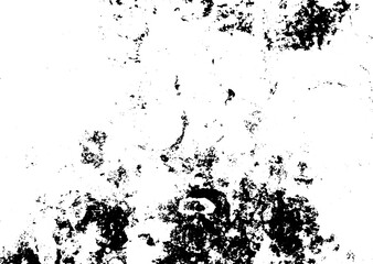 Rustic grunge vector texture with grain and stains. Abstract noise background. Weathered surface. Dirty and damaged. Detailed rough backdrop. Vector graphic illustration with transparent white. EPS10.