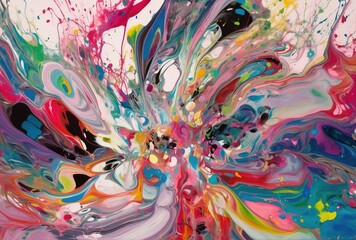 abstract paint background	