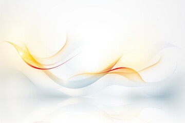 White and Yellow Abstract Background With Red Lines