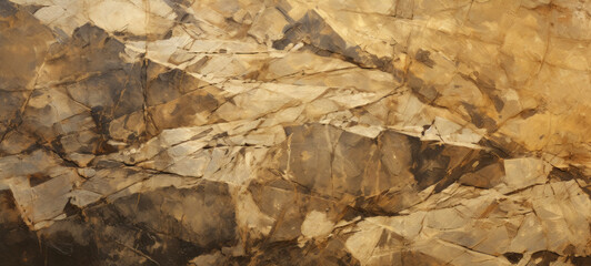 Fototapeta premium Natural Gold and Brown Marble Texture
