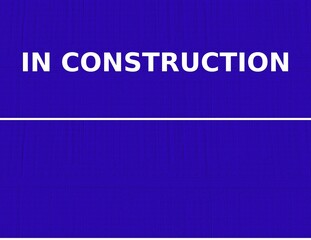 White sample or utility text in construction inscription  on a dark blue background with structures engraved with patterns