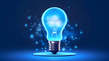 technology lightbulb visual representation for the Startup and Innovation Monitor
