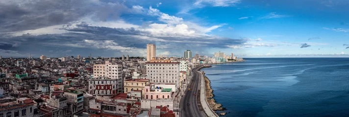 Zelfklevend Fotobehang Panorámica de la ciudad de La Habana en Cuba © Ismael