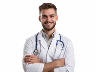 Fototapeta premium doctor with stethoscope