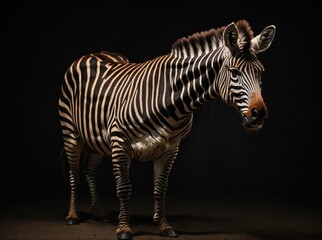 Zebra in Twilight