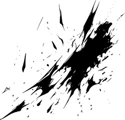 power blast comic action effect drawing lines generated with AI	
