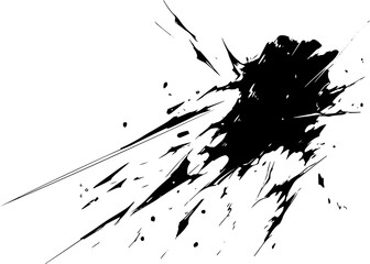 power blast comic action effect drawing lines generated with AI	

