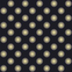 Seamless pattern of blurry volumetric balls.
Glassmorphism from elements on a black background. Vector illustration. Morphism style.
