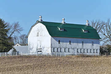 Old White Barn