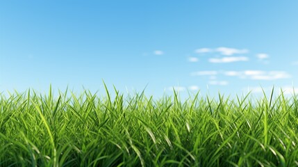 grass and clear sky