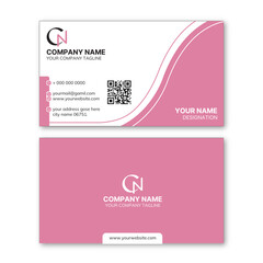 Business card template print ready
