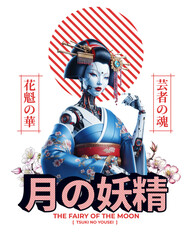 Moonlight Geisha - fairy of the moon design