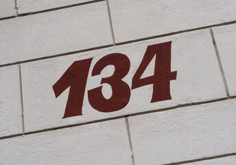 Hausnummer 134