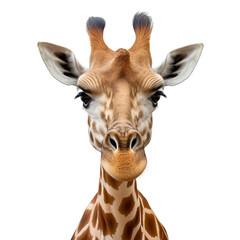 giraffe isolated on white background