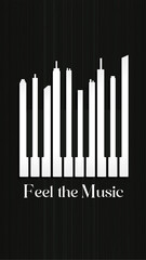 Feel the Music is a series of illustrations that try to convey my love for music and its effects on what it makes us feel.